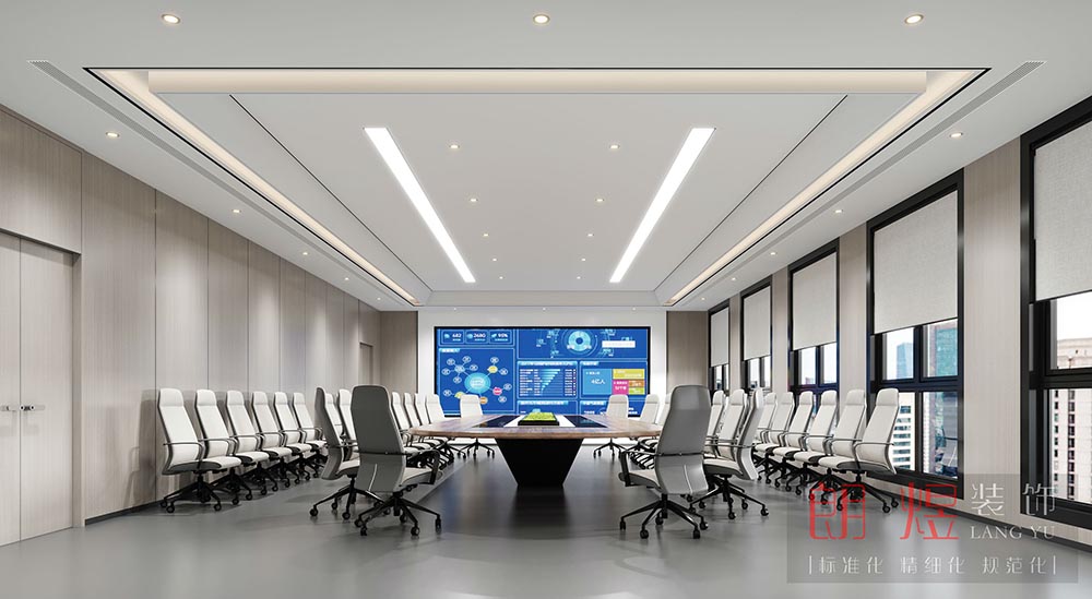 四川省成都氣象局辦公室裝修效果圖